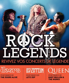 Rock Legends - The Doors Alive - Letz Zep - One Night Of Queen