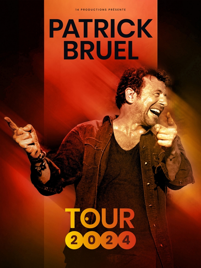 Patrick Bruel-Tour 2024