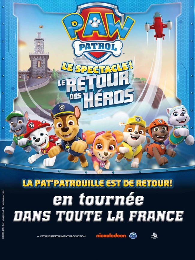Pat'Patrouille-Le spectacle ! Le Retour des Héros