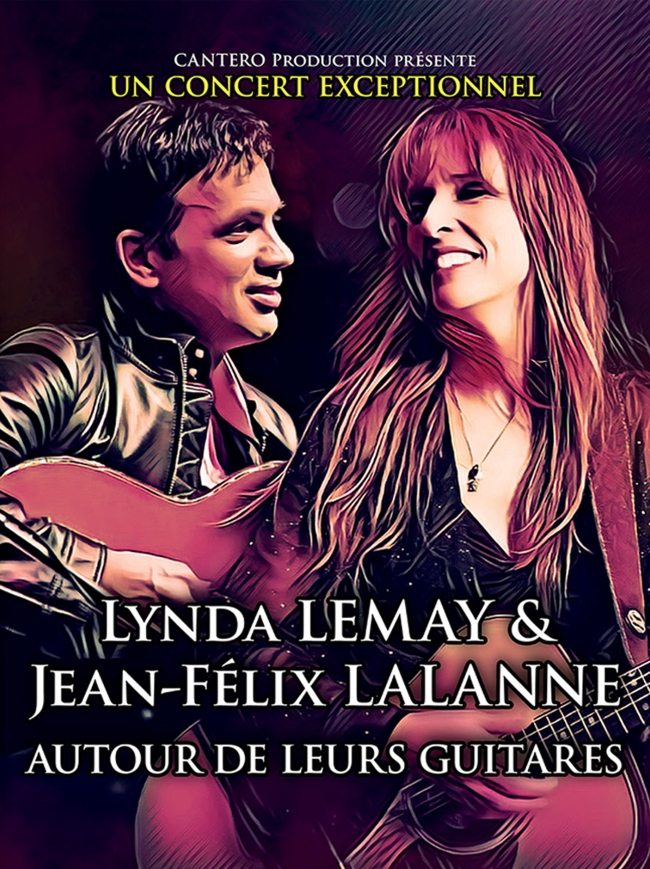 Lynda Lemay & Jean-Felix Lalanne-Autour de leurs guitares