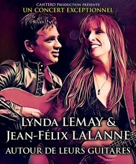 Lynda Lemay & Jean-Felix Lalanne - Autours de leurs guitares - Nancy, Florange