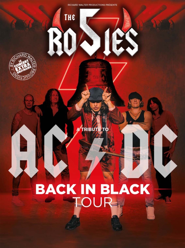 The 5 Rosies : A Tribute to AC/DC-Back In Black Tour