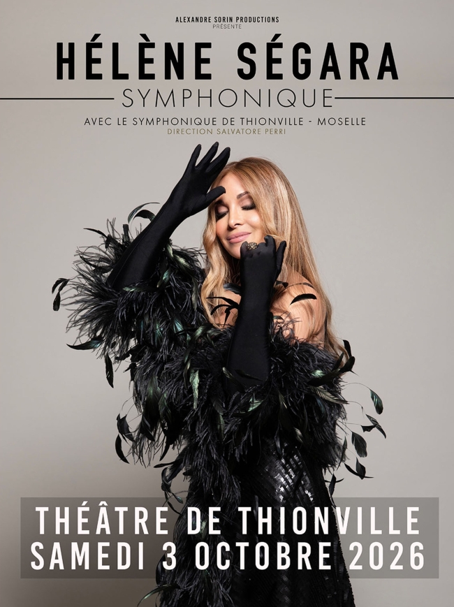 Hélène Segara-Accompagnée du Symphonique de Thionville-Moselle