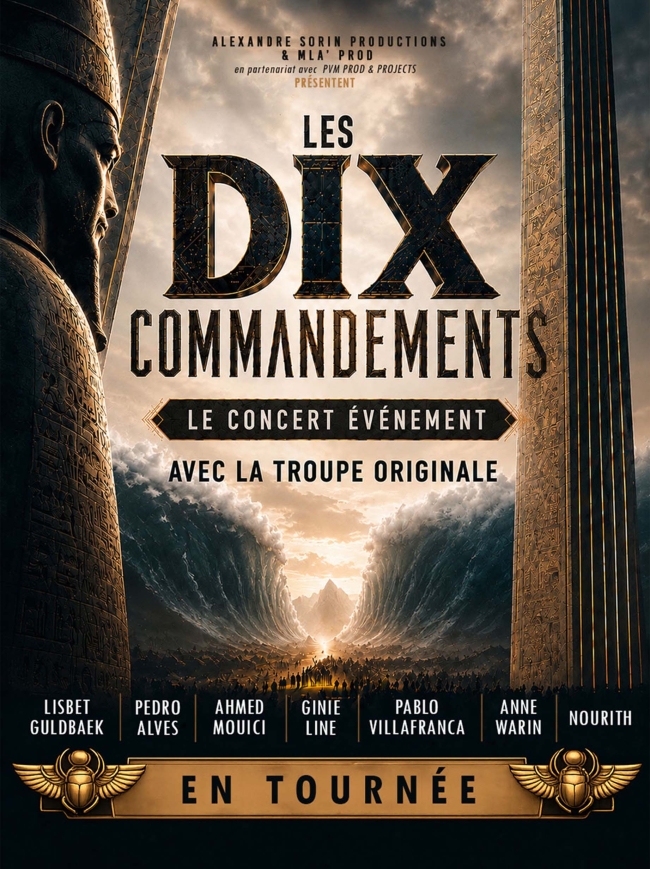 Les Dix Commandements-Le concert Évènement