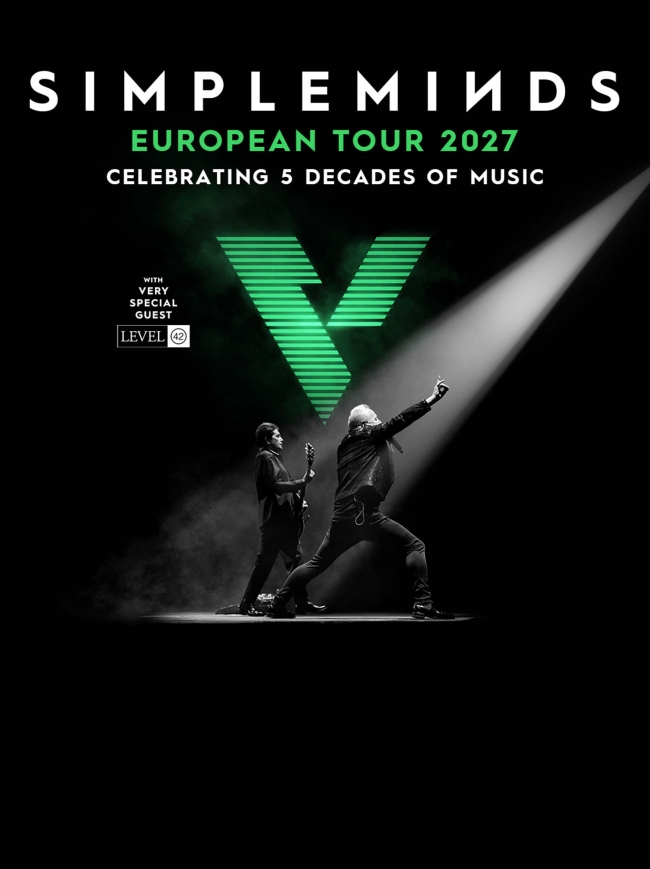 Simple Minds-European Tour 2027