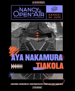 Aya Nakamura & Tiakola - Nancy Open Air