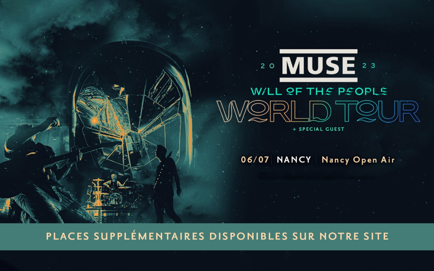 Muse - WILL OF THE PEOPLE WORLD TOUR + SPECIAL GUEST
