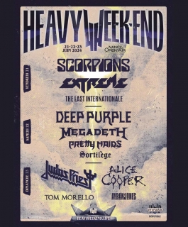 Heavy Week-End - SCORPIONS + EXTREME + DEEP PURPLE + MEGADETH + JUDAS PRIEST + ALICE COOPER - Open Air