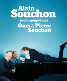 Alain Souchon - Accompagné par Ours et Pierre Souchon - Ludres, Strasbourg