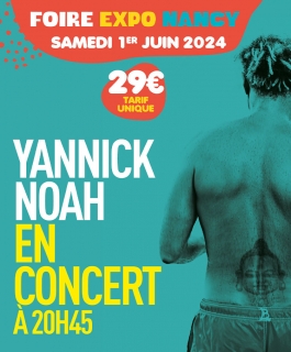 Yannick Noah - En concert - Vandoeuvre-lès-Nancy